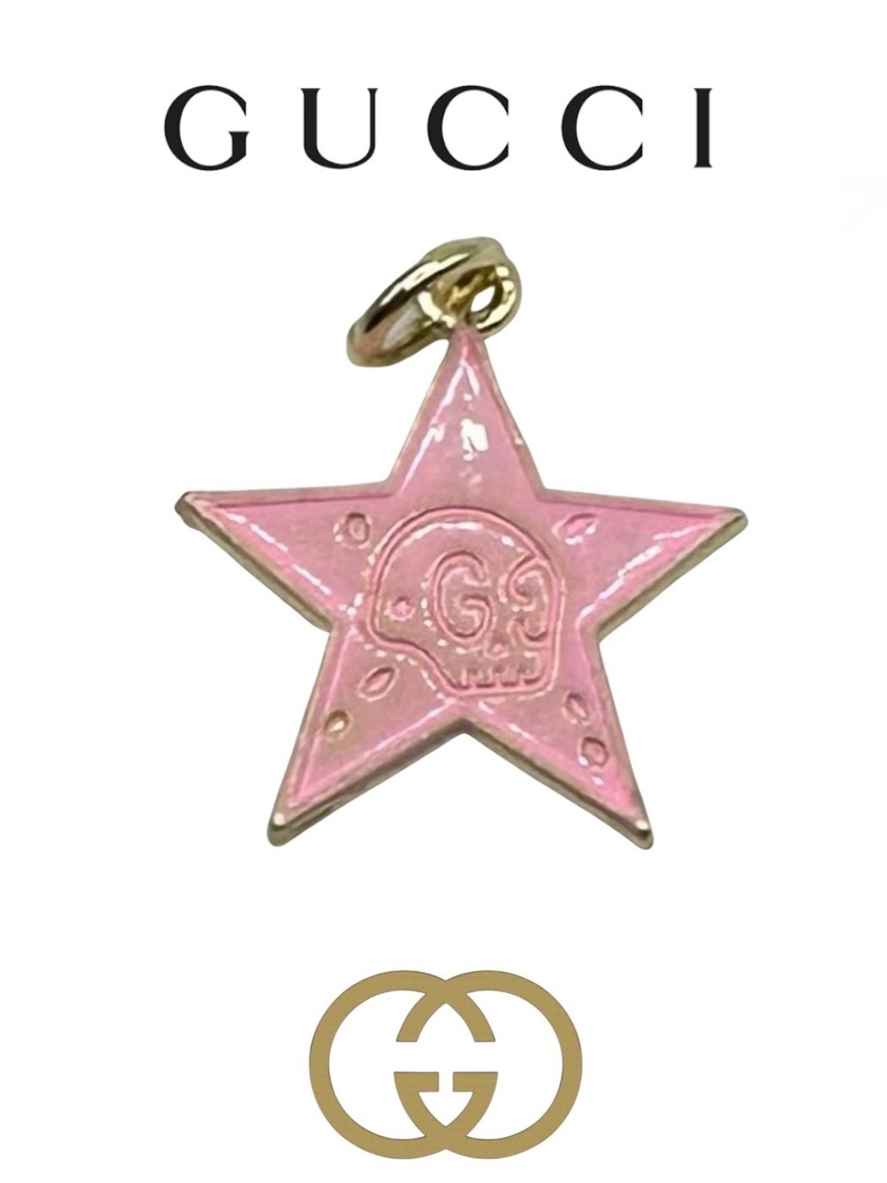 Gucci Stamped Charm